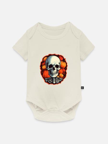 Halloween - Baby Premium Kurzarmbody - Naturweiß