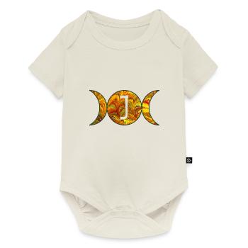 Moon Phases E 38 J - Baby Premium short-sleeve bodysuit - off white - Front