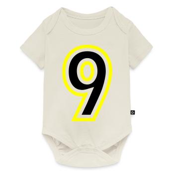 9 Number College - Baby Premium short-sleeve bodysuit - off white - Front