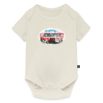automobile - Baby Premium short-sleeve bodysuit - off white - Front