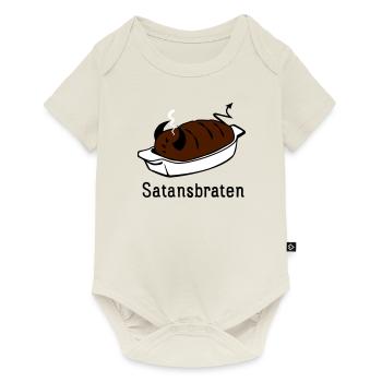 Satansbraten - Baby Premium Kurzarmbody - Naturweiß - Vorne