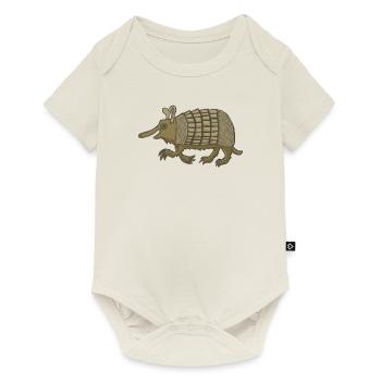 Tatou - Body à manches courtes Premium Bébé - blanc cassé - Devant