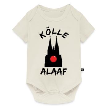Karneval Kölle Alaaf am Kölner Dom - Baby Premium Kurzarmbody - Naturweiß - Vorne