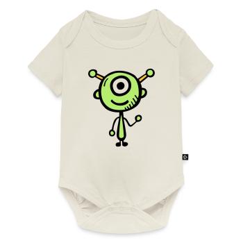 alien - Baby Premium short-sleeve bodysuit - off white - Front