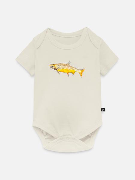 Zuger Roetel im Art Design - Baby Premium Kurzarmbody - Naturweiß