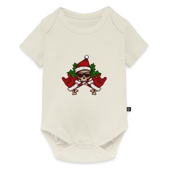 Rocking Christmas - Baby Premium short-sleeve bodysuit - off white - Front