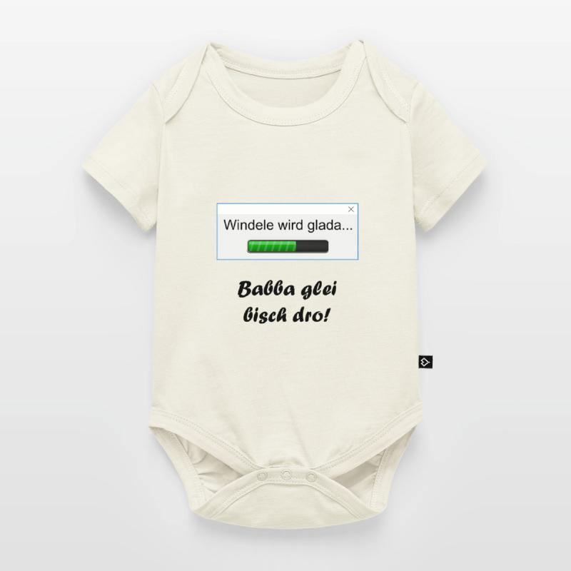 Windele wird glada... Baby Premium Kurzarmbody