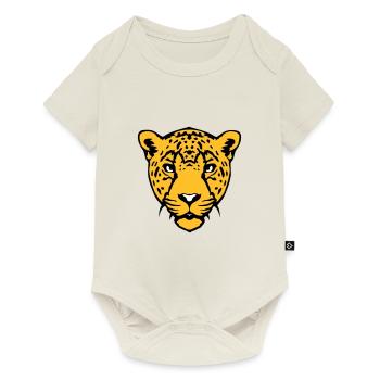 guepard wild animal 18 - Baby Premium short-sleeve bodysuit - off white - Front