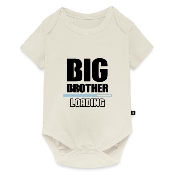 big brother loading 2 - Baby Premium short-sleeve bodysuit - off white - Front