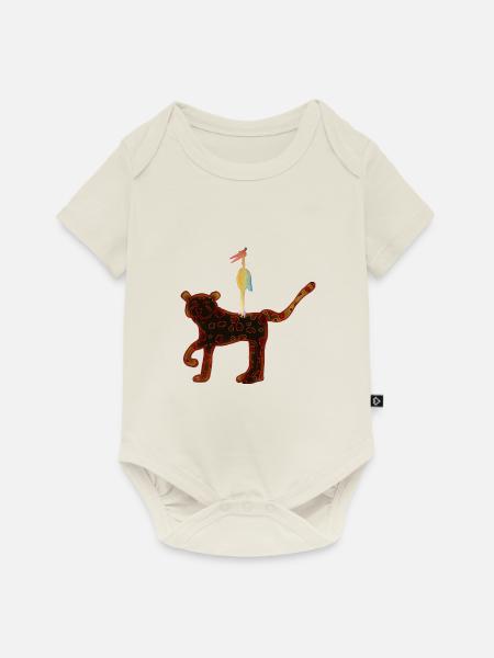Freundschaft - Baby Premium Kurzarmbody - Naturweiß