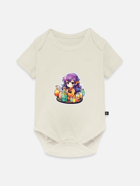Alchemy Fusion - Baby Premium Kurzarmbody - Naturweiß