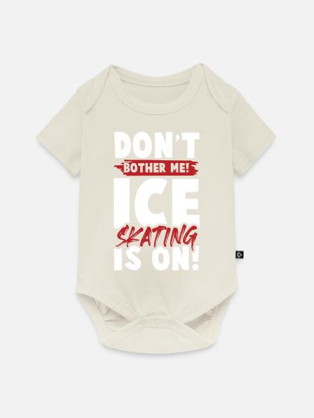 eislauf eisläufer - Baby Premium Kurzarmbody - Naturweiß