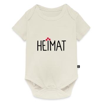 Heimat - Baby Premium Kurzarmbody - Naturweiß - Vorne