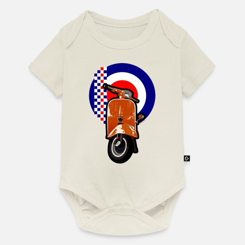 Roller - Baby Premium Kurzarmbody - Naturweiß