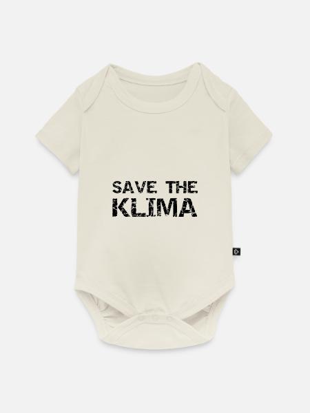 Klima - Baby Premium Kurzarmbody - Naturweiß