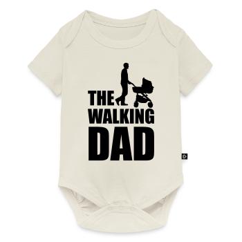 The walking dad - Body à manches courtes Premium Bébé - blanc cassé - Devant