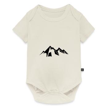 Mountains Mountain Mountains 15 - Baby Premium short-sleeve bodysuit - off white - Front