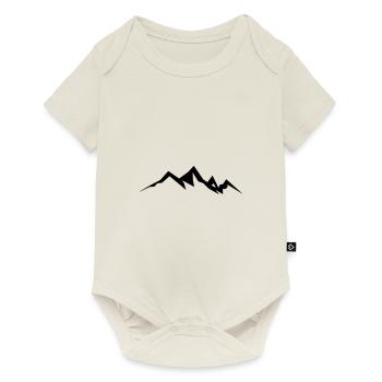Mountains Mountain Mountains 19 - Baby Premium short-sleeve bodysuit - off white - Front