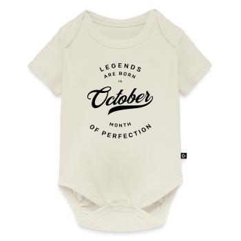 OCTOBER ANNIVERSARY - Baby Premium short-sleeve bodysuit - off white - Front