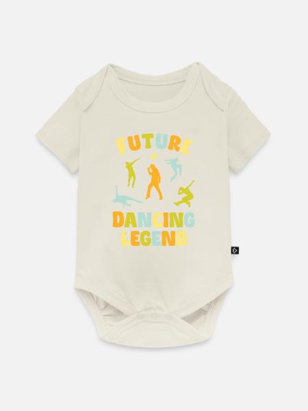 Future Dancing Legend - Baby Premium Kurzarmbody - Naturweiß