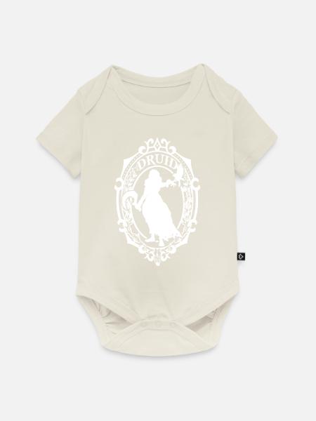 Druide - Baby Premium Kurzarmbody - Naturweiß