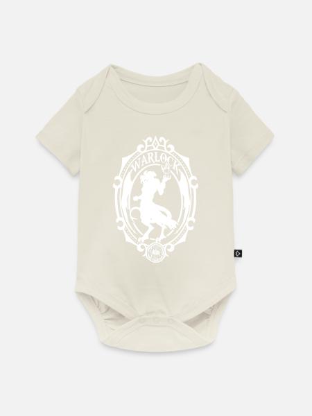 Zauberer - Baby Premium Kurzarmbody - Naturweiß