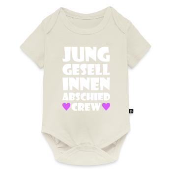 Hen Party Crew Hen - Baby Premium short-sleeve bodysuit - off white - Front