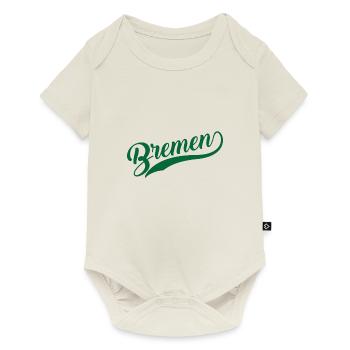 Bremen Deutschland Stadt Motiv Geschenk - Baby Premium Kurzarmbody - Naturweiß - Vorne