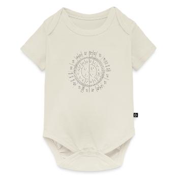 Chimie Éléments Science Code Soleil Cadeau - Body à manches courtes Premium Bébé - blanc cassé - Devant