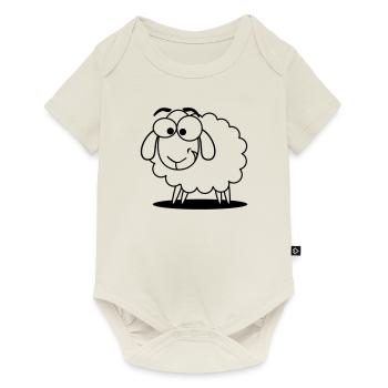 Sheep - © roil - Body à manches courtes Premium Bébé - blanc cassé - Devant
