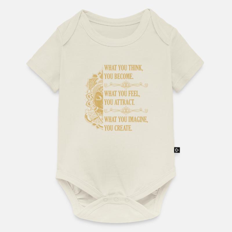 Buddhist wisdom - Baby Premium short-sleeve bodysuit - off white