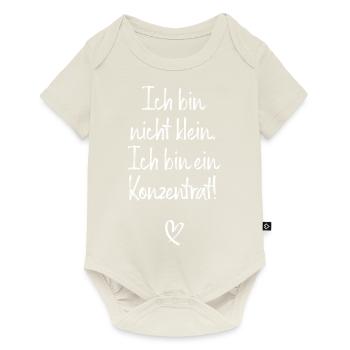 Ich Bin Nicht Klein Ich Bin Ein Konzentrat Beste - Baby Premium Kurzarmbody - Naturweiß - Vorne