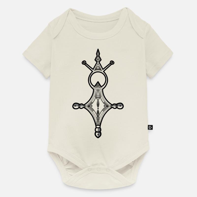 La croix du sud - Body à manches courtes Premium Bébé - blanc cassé