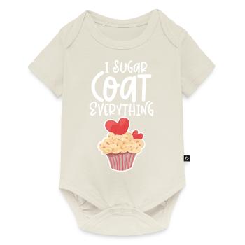 I Sugar Coat Everything - Baby Premium short-sleeve bodysuit - off white - Front