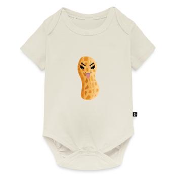 Peanut peanuts nut nuts food - Baby Premium short-sleeve bodysuit - off white - Front