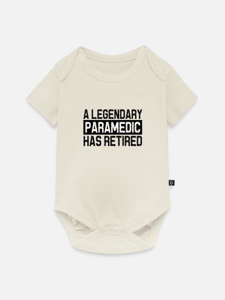 Paragliding Gleitschirmflieger Fallschirm Para - Baby Premium Kurzarmbody - Naturweiß