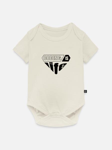Softwareentwickler Programmierer Geschenk - Baby Premium Kurzarmbody - Naturweiß