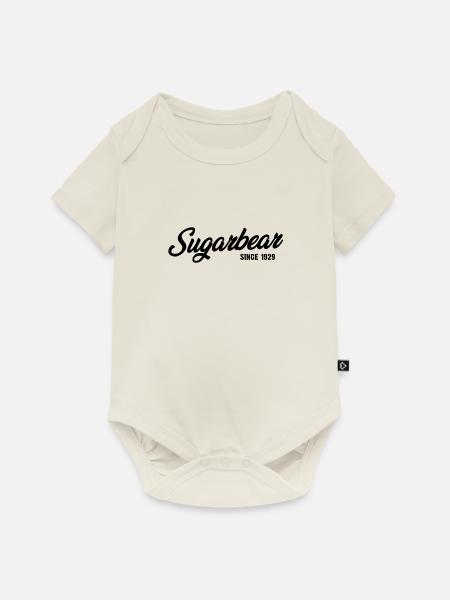 Lustiger Zuckerbär seit 1929 - Baby Premium Kurzarmbody - Naturweiß
