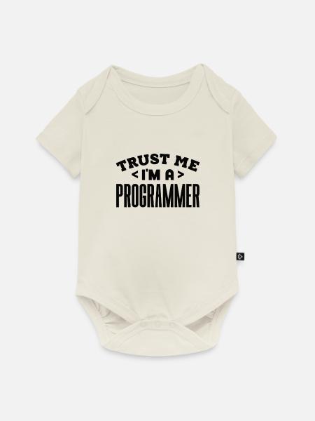 Softwareentwickler Programmierer Geschenk - Baby Premium Kurzarmbody - Naturweiß