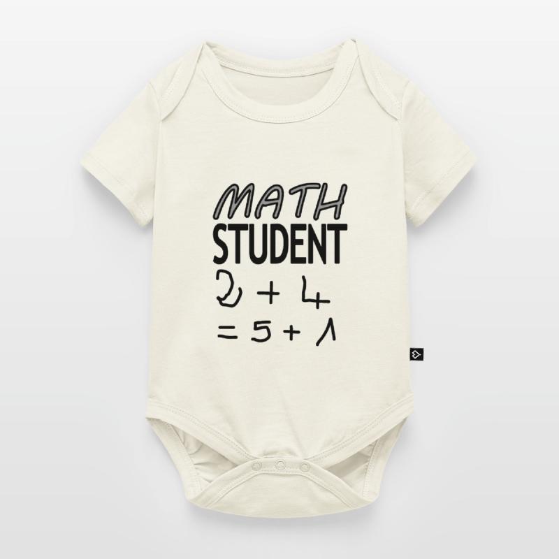 Math Student Math Student Math Study Gift Baby Premium short-sleeve bodysuit