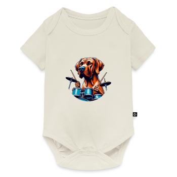 Batteur Cool Rodesian Ridgeback - Body à manches courtes Premium Bébé - blanc cassé - Devant