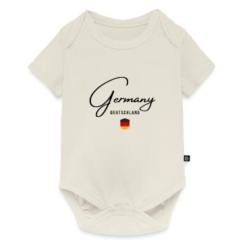 Flag of Germany, German pride - Baby Premium short-sleeve bodysuit - off white - Front