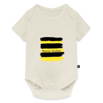 bienen kostüm,biene,kostüm,karneval - Baby Premium Kurzarmbody - Naturweiß - Vorne