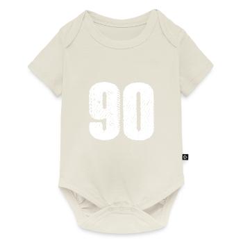 Maillot à 90 chiffres - Body à manches courtes Premium Bébé - blanc cassé - Devant