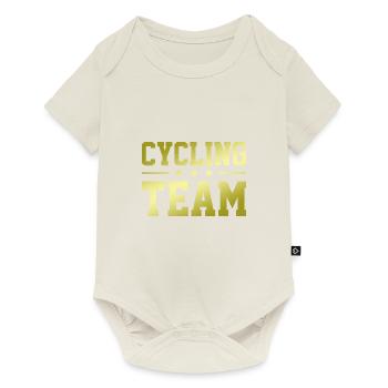 Cycling Team - Baby Premium short-sleeve bodysuit - off white - Front
