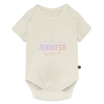 Jennifer - Baby Premium short-sleeve bodysuit - off white - Front