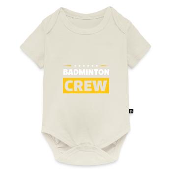 Badminton Crew - Baby Premium short-sleeve bodysuit - off white - Front