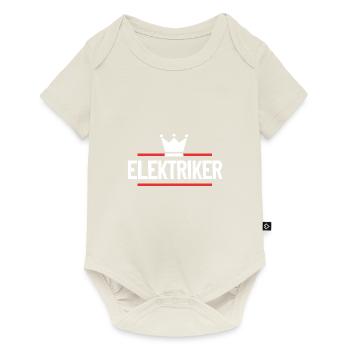 Elektriker Beruf - Baby Premium Kurzarmbody - Naturweiß - Vorne