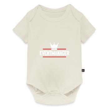Eventmanager - Baby Premium Kurzarmbody - Naturweiß - Vorne