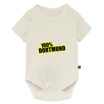 Dortmund City 100% - Baby Premium short-sleeve bodysuit - off white - Front